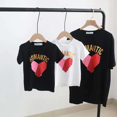 T Shirt Assorti Famille Romantic | MJ FRANKO