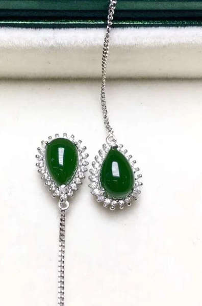 Boucle d Oreille Jade | MJ FRANKO