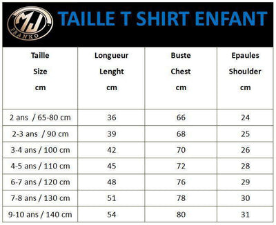 T Shirt Famille Assorti J'Aime Ma Famille | MJ FRANKO