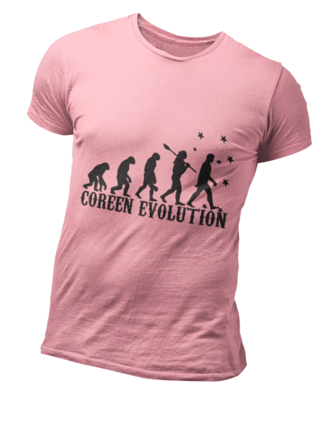 T Shirt Coréen Evolution | MJ FRANKO