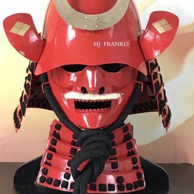 Casque Samourai Rouge | MJ FRANKO