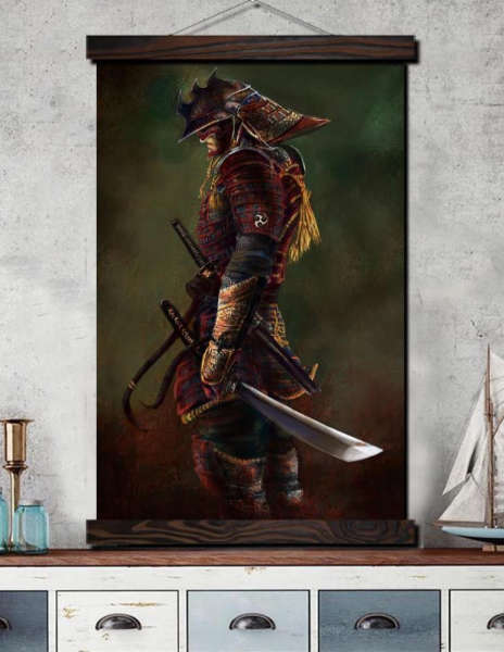 Toile Samourai | MJ FRANKO