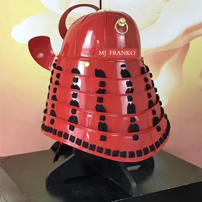 Casque Samourai Rouge | MJ FRANKO