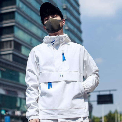 Veste Coupe Vent Homme Poche Ventrale | MJ FRANKO