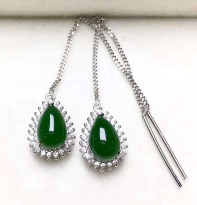 Boucle d Oreille Jade | MJ FRANKO