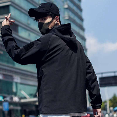 Veste Coupe Vent Homme Poche Ventrale | MJ FRANKO