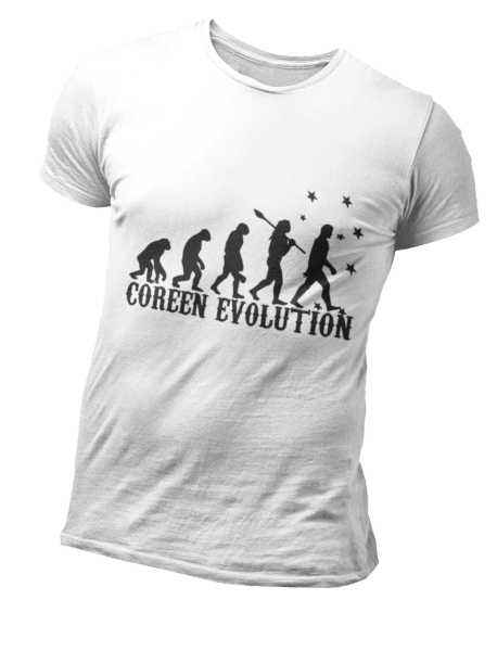 T Shirt Coréen Evolution | MJ FRANKO