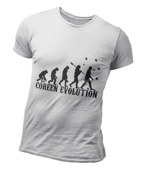 T Shirt Coréen Evolution | MJ FRANKO