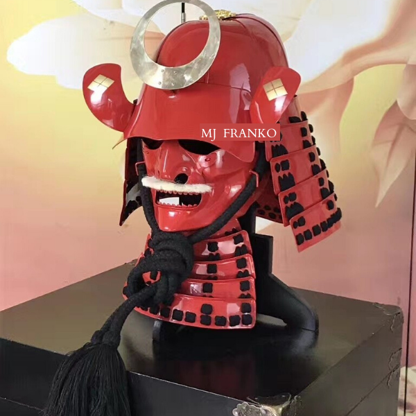 Casque Samourai Rouge | MJ FRANKO