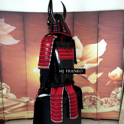 Armure Samourai Noir Rouge | MJ FRANKO