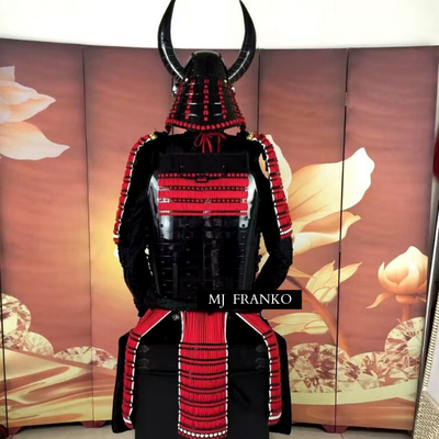 Armure Samourai Noir Rouge | MJ FRANKO