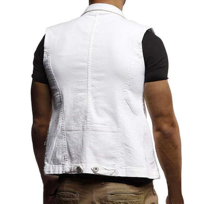 Gilet Sans Manche Jean Homme | MJ FRANKO