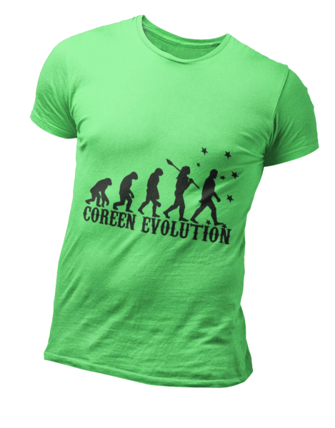 T Shirt Coréen Evolution | MJ FRANKO