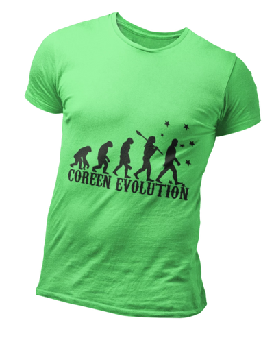 T Shirt Coréen Evolution | MJ FRANKO