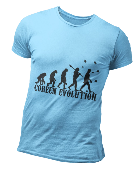 T Shirt Coréen Evolution | MJ FRANKO