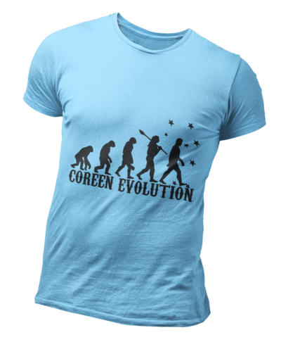 T Shirt Coréen Evolution | MJ FRANKO