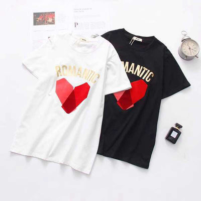 T Shirt Assorti Famille Romantic | MJ FRANKO