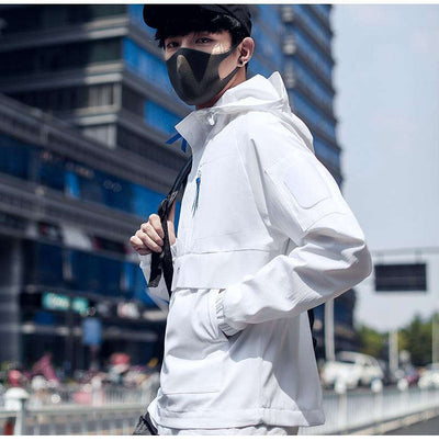 Veste Coupe Vent Homme Poche Ventrale | MJ FRANKO
