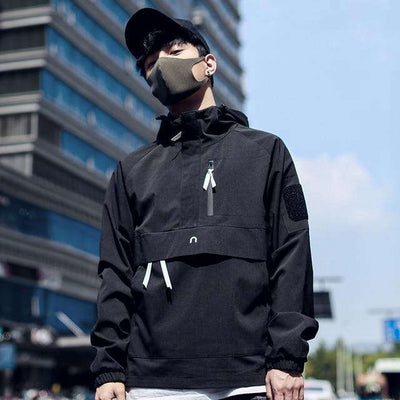Veste Coupe Vent Homme Poche Ventrale | MJ FRANKO