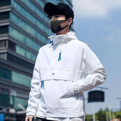 Veste Coupe Vent Homme Poche Ventrale | MJ FRANKO