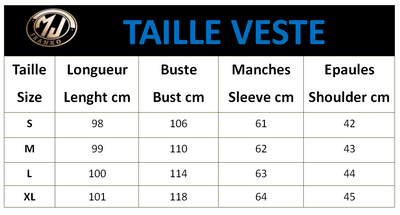 Veste Longue Avec Bandes Homme