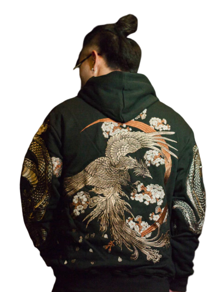 Sweat Brodé Phoenix | MJ FRANKO