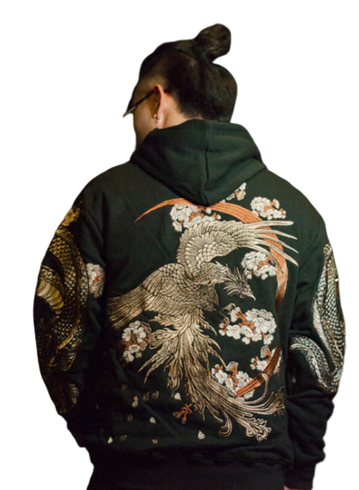 Sweat Brodé Phoenix | MJ FRANKO