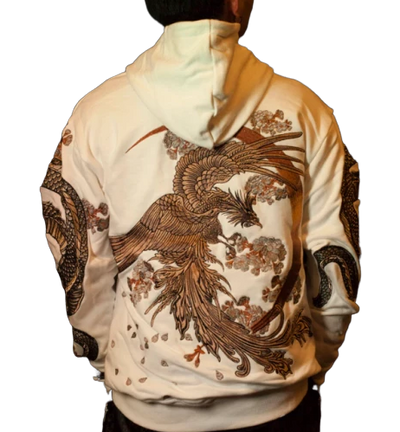 Sweat Brodé Phoenix | MJ FRANKO