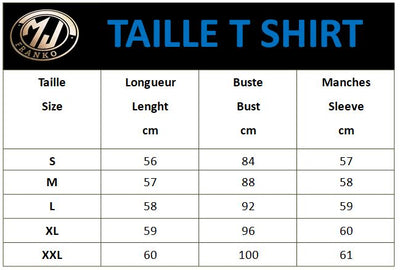 T Shirt Rayé Noir et Blanc Femme | MJ FRANKO