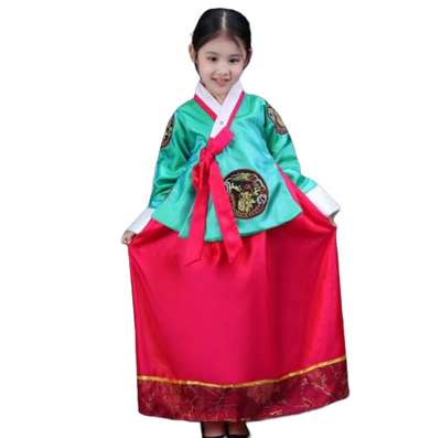 Hanbok Fille Coloré  | MJ FRANKO