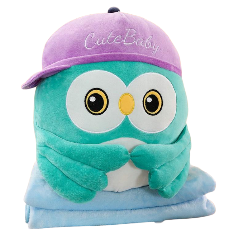 Coussin Couverture Hibou | MJ FRANKO