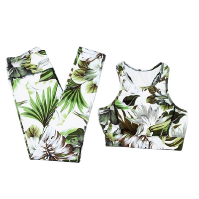 Ensemble Legging Fleur Femme