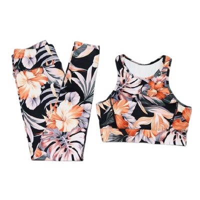 Ensemble Legging Fleur Femme