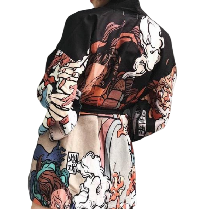 Veste Kimono Femme Coloré | MJ FRANKO
