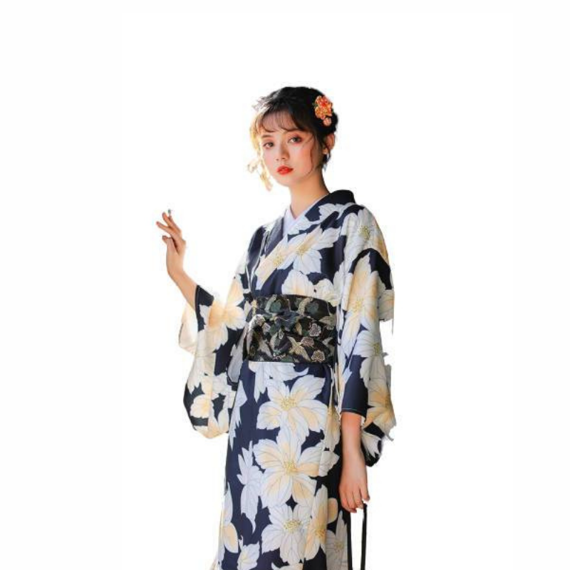 Yukata Fleurs Géants | MJ FRANKO