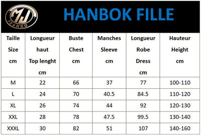 Hanbok Fille | MJ FRANKO
