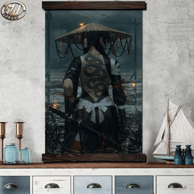 Tableau Samourai Femme | MJ FRANKO