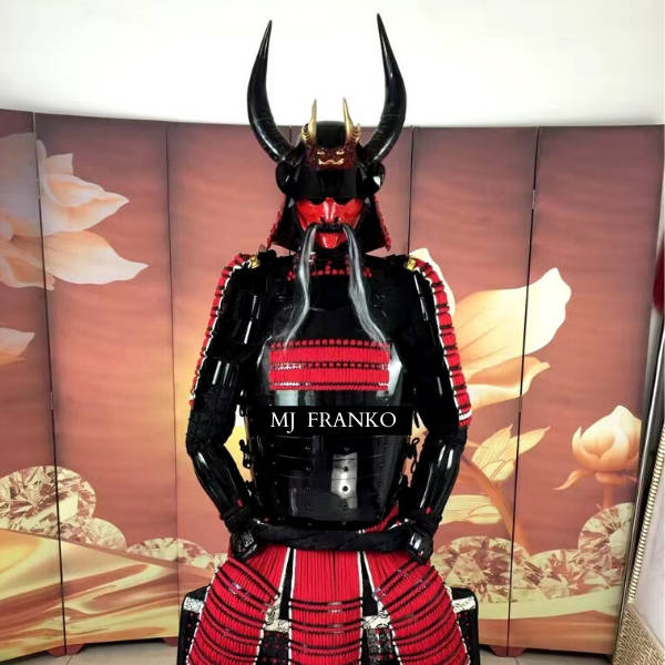 Armure Samourai Noir Rouge | MJ FRANKO