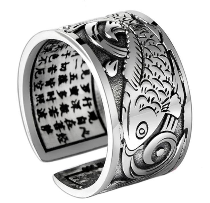 Bague Argent Poisson Koi | MJ FRANKO