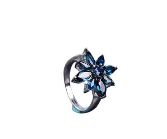 Bague Fleur Argent | MJ FRANKO