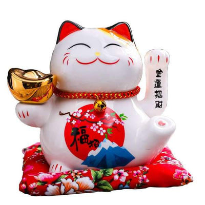 Chat Maneki Neko Bras Qui Bouge | MJ FRANKO
