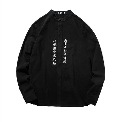 Chemise Calligraphie Chinoise | MJ FRANKO