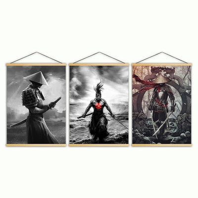 Samourai Tableau | MJ FRANKO