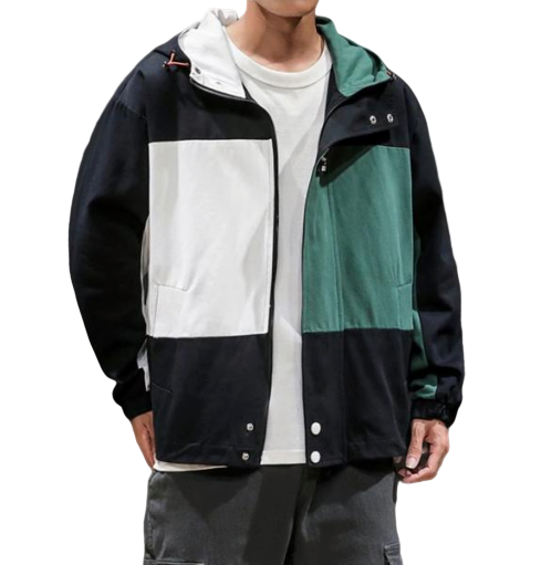Veste Multicolore à Capuche | MJ FRANKO
