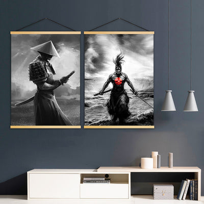 Samourai Tableau | MJ FRANKO