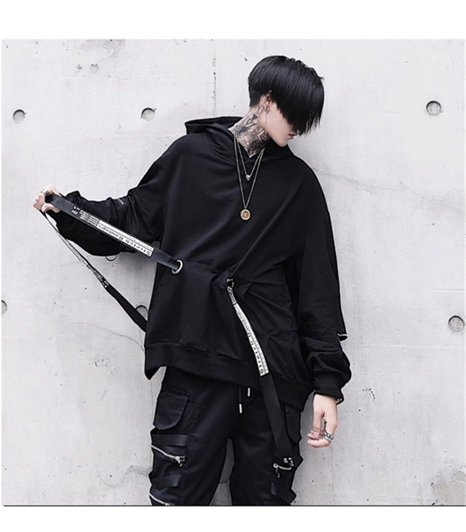 Sweat Streetwear Avec Fermeture Éclair