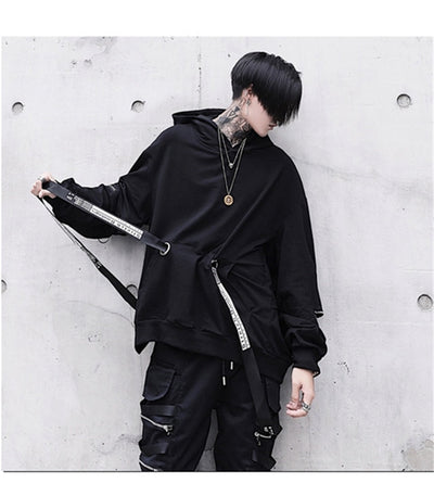 Sweat Streetwear Avec Fermeture Éclair