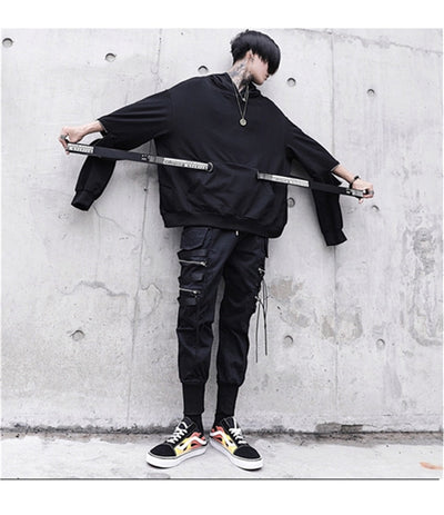 Sweat Streetwear Avec Fermeture Éclair