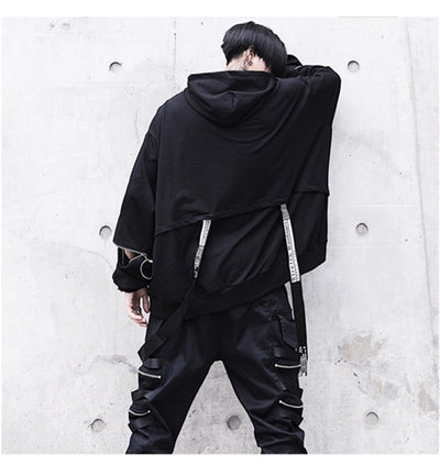 Sweat Streetwear Avec Fermeture Éclair