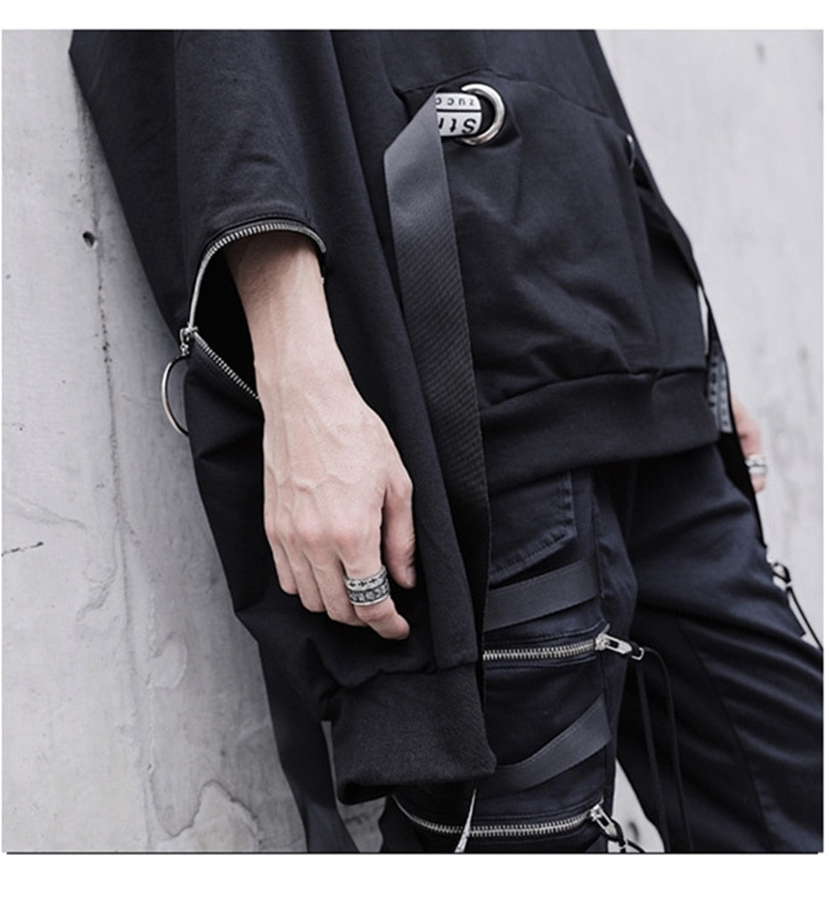 Sweat Streetwear Avec Fermeture Éclair